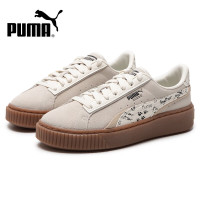 彪马(PUMA)女鞋冬季新款SUEDE复古低帮厚底运动鞋学生女子休闲板鞋 395904