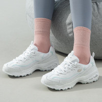 斯凯奇(Skechers)女鞋 2023秋季新款运动鞋时尚熊猫老爹鞋厚底耐磨休闲鞋 149060-WLPK 5/35/2