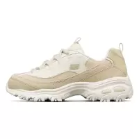 斯凯奇(Skechers)斯凯奇女鞋 熊猫鞋低帮休闲鞋复古厚底运动鞋老爹鞋子女 149906-NTW 35