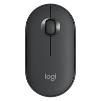 罗技(Logitech)Pebble鹅卵石无线蓝牙鼠标 石墨黑