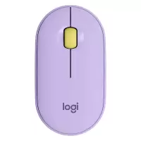 罗技(Logitech)Pebble鹅卵石无线蓝牙鼠标 星幕紫