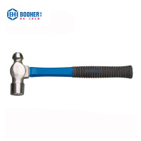 宝合(BOOHER)木柄圆头锤子防滑家用小锤子小榔头玻璃纤维柄圆头锤32oz 3102232