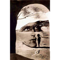 纯秀新款咨询室心理挂画双关图心理学挂画 1 40*60装裱后43*64cm 黑色外框 单幅价 1个 单位:个