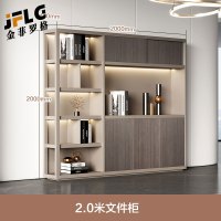 金菲罗格组合板式资料档案柜背景储物柜子 200*40*200cm办公柜