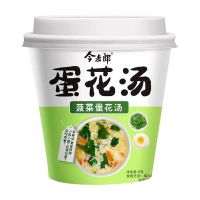 今麦郎 菠菜蛋花汤*12杯 FD冻干技术泡面搭档