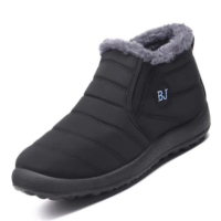 澳皇星 棉鞋 46码 冬季新款棉鞋保暖雪地靴加绒加厚中帮棉鞋 单位:双