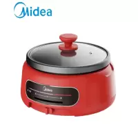 美的(Midea)多功能锅电火锅家电热煮锅多用途锅智能防干烧大容量多功能分体MC-EHG2801(线下同款)