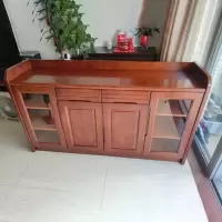 大嘉茶水柜160*40*90cm(多层板+橡胶木框架)