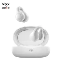 爱国者(AIGO) TWS蓝牙耳机 耳夹式TJ170 白色