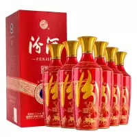 汾酒青花大师青红 53度 500ml*6瓶