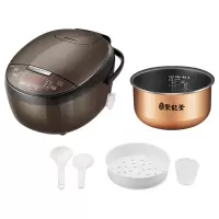 美的(Midea)智能电饭煲大容量电饭锅家用可拆蒸汽阀24H预约蒸煮快速饭米饭锅FB40Simple111