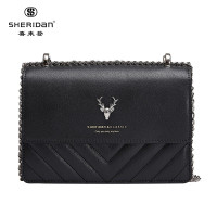 喜来登 新款牛皮单肩包链条女包 NL220332