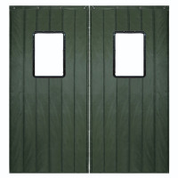 加厚棉门帘秋冬季挡风防风保温门帘家用商用隔音隔断保暖门帘水厂车库防寒防水门帘2.1*1