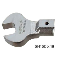 TOHNICHI 10mm开口扭力扳手头直径8mm SH8Dx10