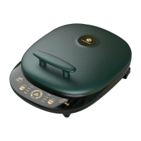 利仁(liven)电饼铛家用双面加热加深加大煎烤饼机小型不粘烙饼锅智能电脑版LR-D3306
