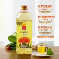 悦润 纯红花籽油1L