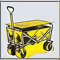 凯亚仕7寸坦克轮+铝合金蛋卷桌板KYS-704