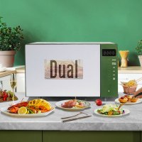 帝而(Dual) 智能烧烤料理炉 语音播报 盲人触控 DIK41G-HW 军绿色 20L