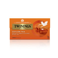 川宁(TWININGS)精品锡兰红茶 进口茶叶 办公室下午茶 独立茶包袋泡茶 25袋*2g