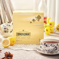 (TWININGS)豪门伯爵红茶 进口茶叶 办公室下午茶 独立茶包袋泡茶 100袋*2g