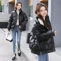 羽绒棉衣女冬装新款女式韩版面包服立领棉袄小香风外套女棉服