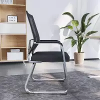 会议椅网布人体工学椅书房加厚弓架椅子