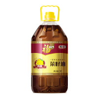 福临门食用油 非转基因菜籽油一级压榨5L食用油植物油炒菜煎炸油
