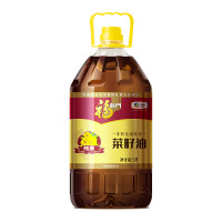 福临门食用油 非转基因菜籽油一级压榨5L食用油植物油炒菜煎炸油