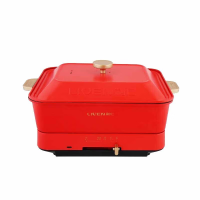 利仁(Liven)电火锅多用途料理锅电烧烤锅煎锅电火锅家用电蒸锅LPHG-19