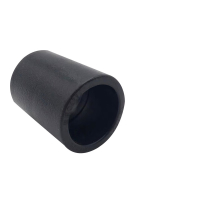 联塑 PE管材管件自来水管件 PE给水配件 承插直通 dn110 黑色