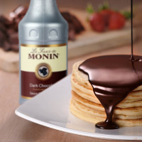 莫林(MONIN) 泰国进口 黑巧克力风味 糖酱 1000ml 咖啡鸡尾酒果汁甜品淋酱 黑巧克力风味 1000ml