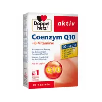 双心(Doppelherz) 辅酶Q10软胶囊50mg30粒/盒*2盒 成人中老年人辅酶素q10 维生素E 复合配方易吸