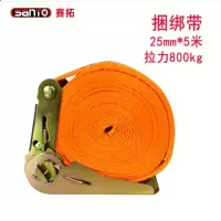 赛拓(SANTO)货物捆绑带货物绑绳拉紧收紧器汽车行李捆绑带拉紧器5米*2个 0116
