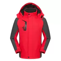 企业定制 德博莱薄款冲锋衣定制印logo户外男女三合一外套登山服 可印制LOGO 随机发货