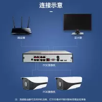 大华摄像头监控室外网络高清夜视自带录音poe供电监控器 200万双灯红外poe枪机DH-P20A1 6mm镜头