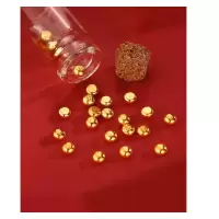 昌诚珠宝实心足金9999金豆子1克