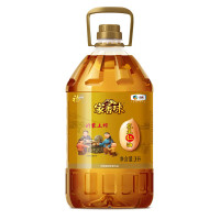 福临门家香味沂蒙土榨花生仁油 3L 食用油中粮出品