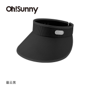 ohsunny-暮光系列-女士高颅顶蛋糕遮阳帽暮光黑