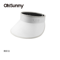 ohsunny-暮光系列-女士高颅顶蛋糕遮阳帽椰奶白