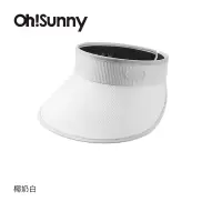 ohsunny-暮光系列-女士高颅顶蛋糕遮阳帽椰奶白