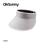 ohsunny-暮光系列-女士高颅顶蛋糕遮阳帽冷烟灰