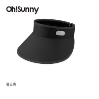 ohsunny-暮光系列-女士蛋糕遮阳帽暮光黑