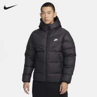 耐克(NIKE)NIKE耐克羽绒服男子秋季保暖厚外套2023新款防风运动服FB8178-010