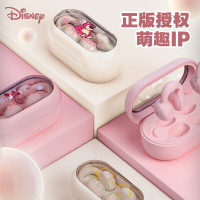 迪士尼(Disney) 真无线蓝牙耳机无线运动不入耳夹挂耳式 I20米色草莓熊