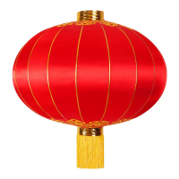 定制红灯笼新年节日国庆印字铁口宫灯户外防水防晒灯笼 150#直径100cm(加厚绸缎)