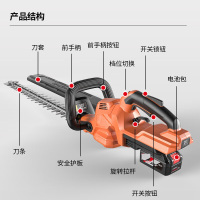 锦溪源(JINXIYUAN)无刷锂电绿篱机多功能剪枝机 DCYD20221HM 20V单电6.0Ah(BY)/台