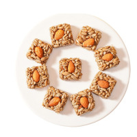 七点食分休闲零食巴旦木瓜子酥100包[约800克]