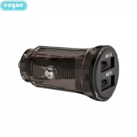 恩谷 乐驰CM06蓝色透明外壳 15W+2USB输出