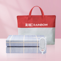 彩虹电热毯 双控双温电热毯2XL 1202(TT150×120-4XA )150*120cm 双人印花