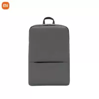 小米(MI)经典商务双肩包2 简约商务笔记本 电脑背包 深灰色